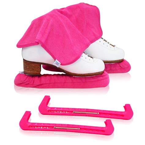 Buy CRS Cross Skate Guards, Soakers and Towel Gift Set - Ice Skating Guards and Soft Skate Blade ...