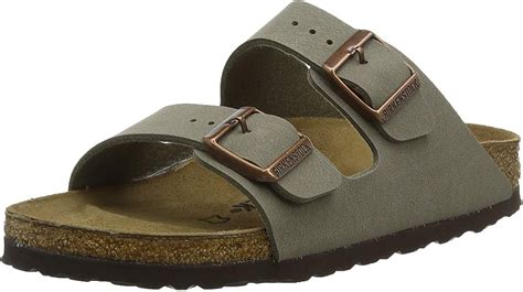 Birkenstock Arizona Birko-Flor Nubuck, Sandalias de Punta Descubierta Unisex Adulto: Amazon.es ...