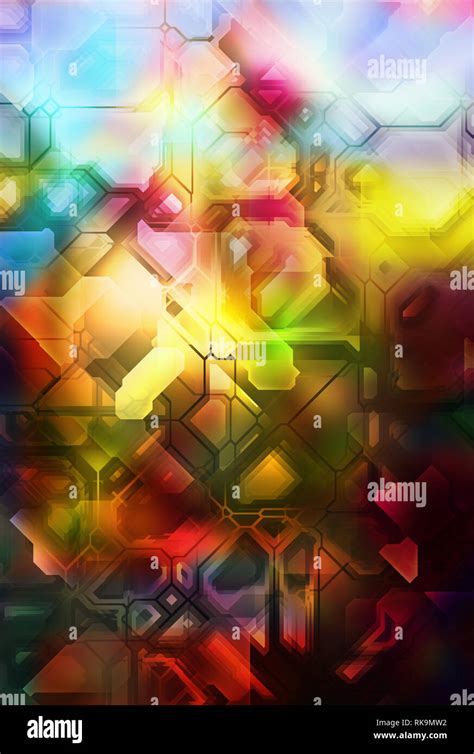 Abstract geometric shapes background hi-res stock photography and images - Alamy