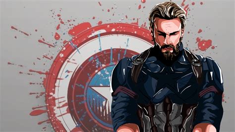 Captain America New Art 4k, HD Superheroes, 4k Wallpapers, Images, Backgrounds, Photos and Pictures