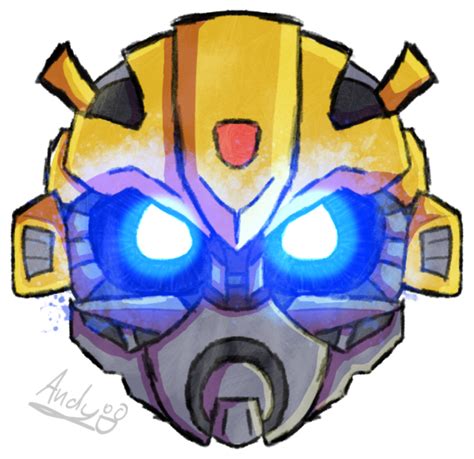 Bumblebee Head by botconboy on DeviantArt