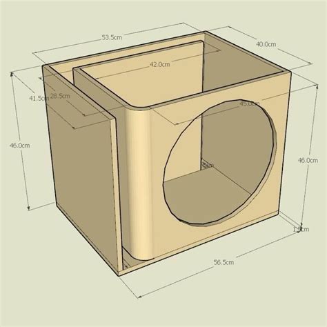 making subwoofer box inch box blueprints forum pa amp vs sub amp 12 Inch Subwoofer Box, Diy ...