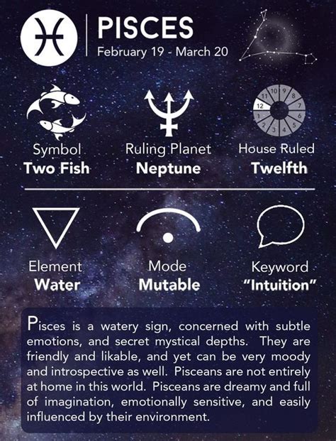 Pisces is the sign of mysticsm, mystery, and the spiritual unknown ...