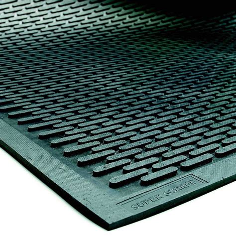 Super Scrape Door Mat | Non Slip Outdoor Rubber Mat