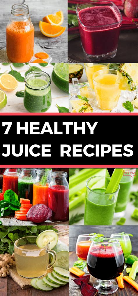 7 Healthy Juicing Recipes for Weight Loss and Detoxing