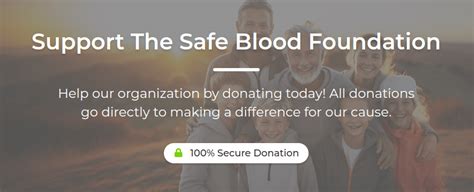 Donate To Safe Blood Foundation