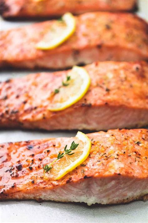 Easy Healthy Baked Salmon is full of flavor, perfectly flaky and tender, and simple to make in ...