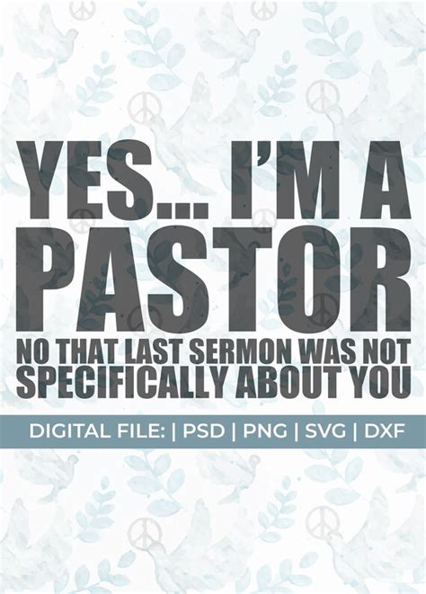 Funny Pastor Svg Pastor Shirt Svg Preacher Svg Pastor Svg - Etsy