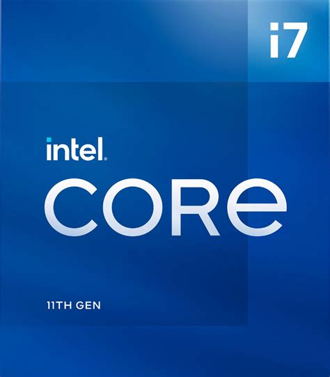 Intel - Core i7-11700 11th Generation - 8 Core - 16 Thread - 2.5 to 4.9 GHz - LGA1200 - Locked ...