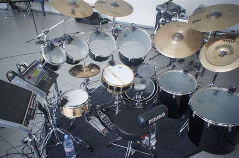 Phil Collins - Genesis - Phil's drum set | Vintage drums, Gretsch drums, Drums