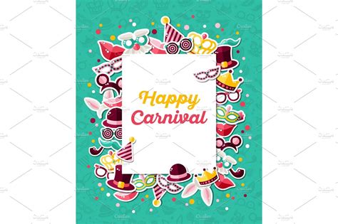 Carnival Concept Banner | Decorative Illustrations ~ Creative Market