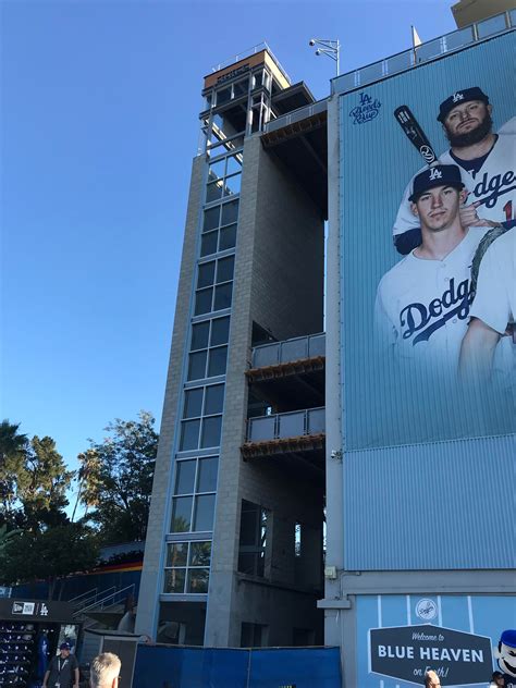 Latest look at Stadium upgrades : r/Dodgers