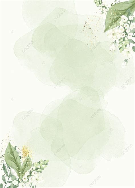 Fundo Floral Aquarela Verde | Floral background, Floral watercolor ...