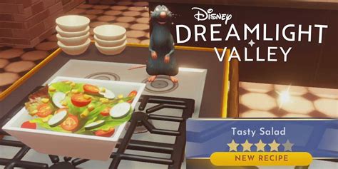 Disney Dreamlight Valley: How to Cook Tasty Salad