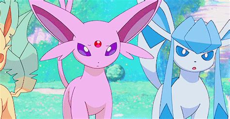 Explore the Magical World of Eeveelutions in this Anime GIF