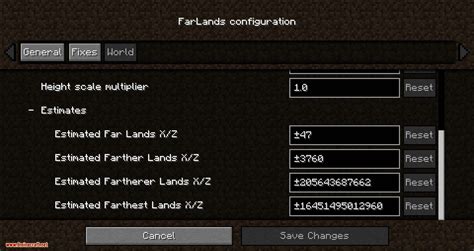 Farlands Mod (1.17.1, 1.16.5) - Bring Back the Far Lands & FartherLands ...