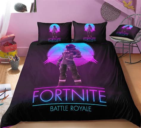 The Original Fortnite Bedding Duvet Cover Sets | Duvet bedding, Bed ...