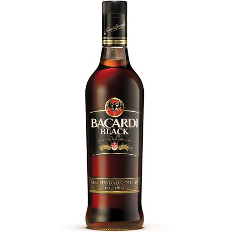 Bacardi Black Rum 750Ml