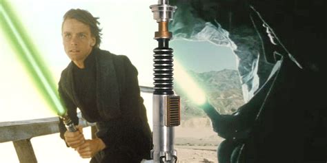 Luke Skywalker's Lightsaber Changed How Jedi Built Their Weapons