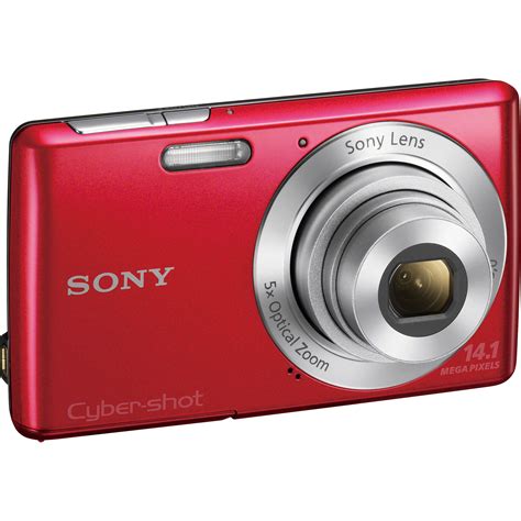 Sony Cyber-Shot DSC-W620 Digital Camera (Red) DSCW620/R B&H