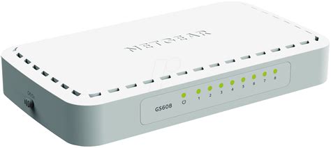 NETGEAR GS608V4: Netgear GS608v4 - switch Gigabit 8 ports chez reichelt elektronik