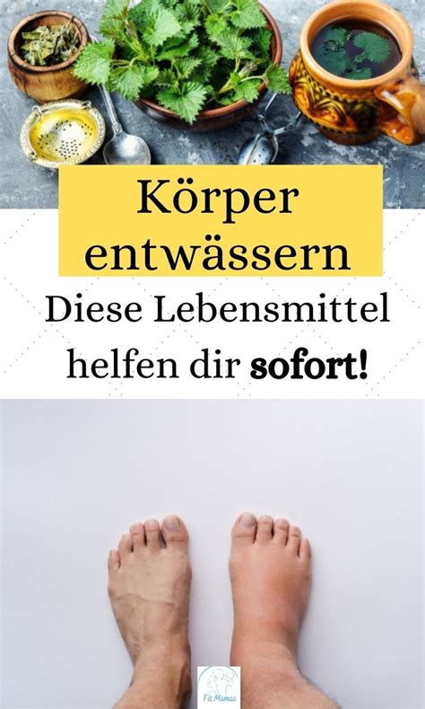 Körper sofort mit diesen Lebensmitteln entwässern | Körper entgiften ...