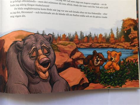 Swedish Brother Bear storybook illustrations | Awaken as a Bear