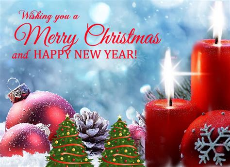 Merry Christmas & New Year Wishes. Free Merry Christmas Images eCards ...