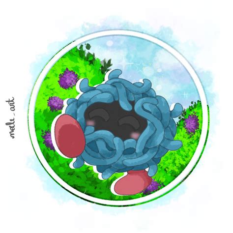 Tangela Fan Art Pokemon by noeleart on DeviantArt