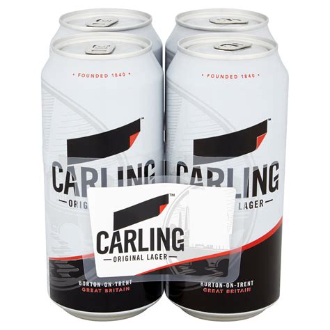 Carling Original Lager 4 x 440ml | Beer | Iceland Foods