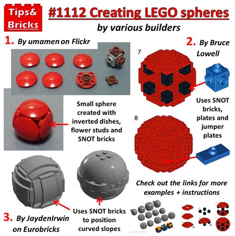 #1112 TECHNIQUES: Creating LEGO spheres