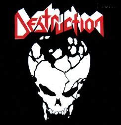 Destruction logo and skull | Heavy metal music, Thrash metal, Destruction band