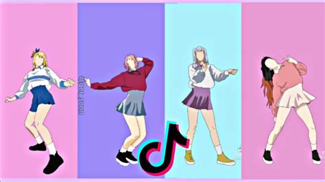 Anime Girls Tiktok Dance Animation - YouTube