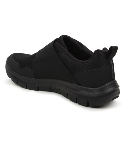 Skechers 52183-BBK Black Running Shoes - Buy Skechers 52183-BBK Black ...