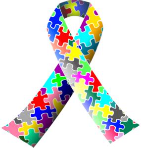 Autism Ribbon Clip Art at Clker.com - vector clip art online, royalty ...