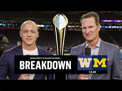 Michigan TAKES DOWN Washington To Win National Title + JJ MCCARTHY ...