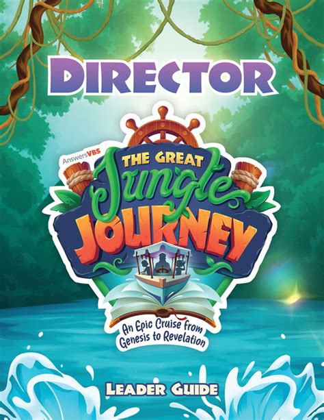 The Great Jungle Journey VBS: Director Guide (Softcover) | Answers in Genesis