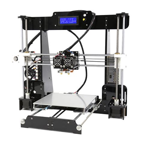 anet® a8-m diy upgrated 3d printer kit dual extruder support dual-color printing abnormal ...