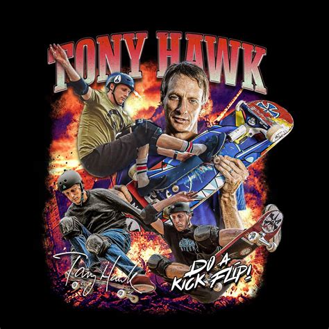 Tony Hawk T-Shirt Design Download File – anyteedesigns