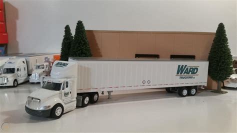 HO 1/87 TONKIN PROSTAR TRAILER TRUCK WARD TRUCKING CUSTOM NEW | #1897448998