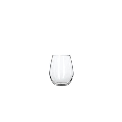 Stemless White Wine Glass, 11.75 oz (Rack of 25) - Atlanta Party Rentals