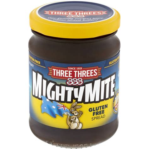 Three Threes Mightymite Spread 290g | Woolworths