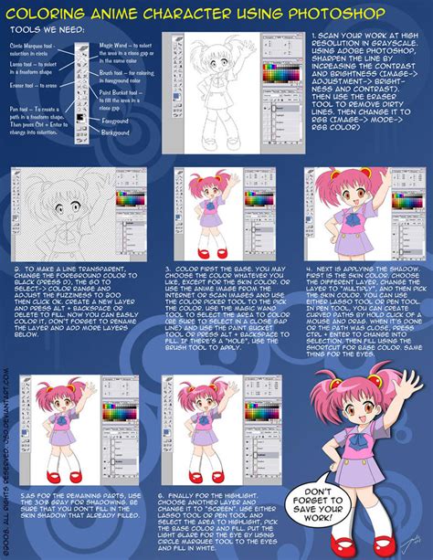 Photoshop Coloring tutorial by J8d on DeviantArt