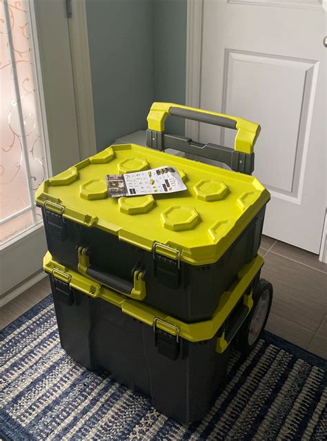 RYOBI ROLLING TOOL BOX AND MEDIUM TOOLBOX LINK SYSTEM NEW | Tool Storage & Benches ...