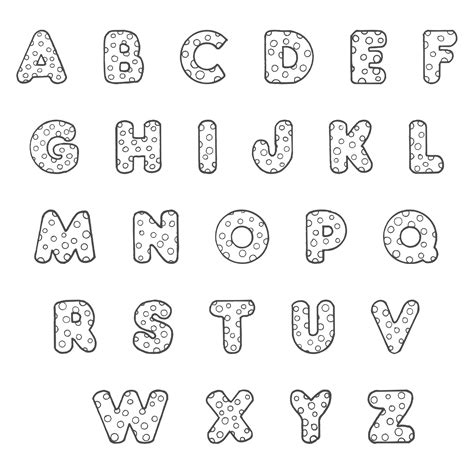 Bubble Letter Coloring Page Bubble Letters Coloring P - vrogue.co