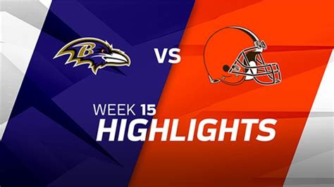 Baltimore Ravens vs. Cleveland Browns highlights | Week 15