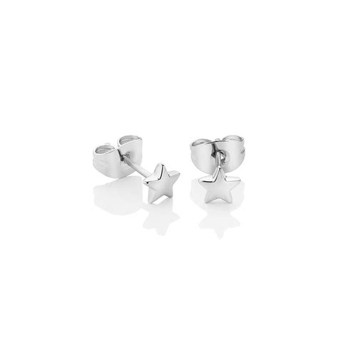 Newbrige Silverplate Star Stud Earrings - Newbridge Amy Collection ...