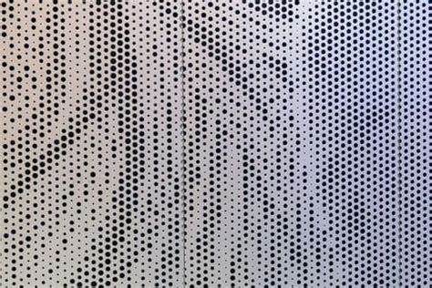 Perforated Metal Panel Texture