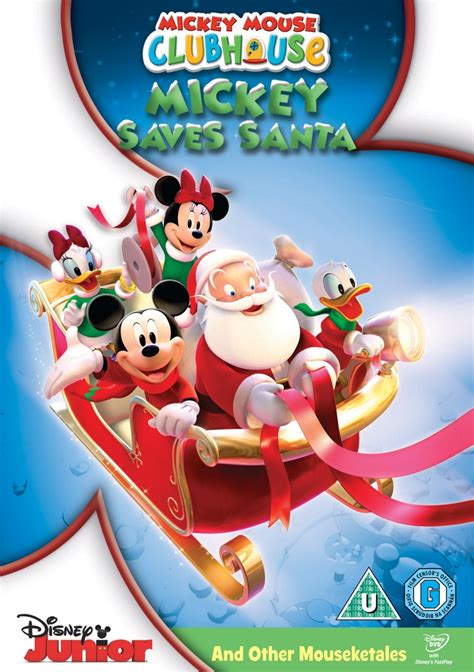 Mickey Mouse Clubhouse: Mickey Saves Santa and Other Mouseketales | DVD | Free shipping over £20 ...