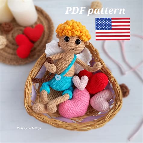 Amigurumi Cupid Doll Crochet Pattern - printable PDF - Amigurumi Today Shop